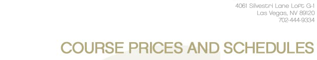 Las Vegas Photography Workshop Prices and Schedules